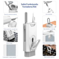 Newface Q8 Çok Fonksiyonlu Temizleme Fırçası - Beyaz