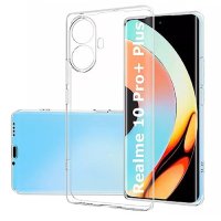 Newface Realme 10 Pro Plus 5G Kılıf Lüx Şeffaf Silikon