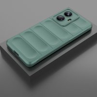 Newface Realme 10 Pro Plus 5G Kılıf Optimum Silikon - Koyu Yeşil