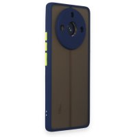 Newface Realme 11 Pro Kılıf Montreal Silikon Kapak - Lacivert