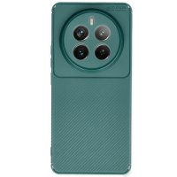 Newface Realme 12 Pro Kılıf Auto Focus Karbon Kapak - Koyu Yeşil