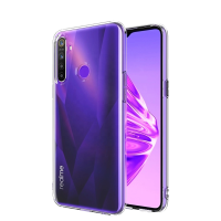 Newface Realme 5i Kılıf Lüx Şeffaf Silikon