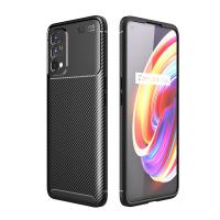 Newface Realme 7 Pro Kılıf Auto Focus Karbon Kapak - Siyah