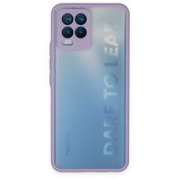 Newface Realme 8 Pro Kılıf Montreal Silikon Kapak - Mor