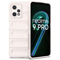 Newface Realme 9 Pro 5G Kılıf Optimum Silikon - Krem
