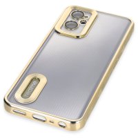 Newface Realme 9i 4G Kılıf Slot Silikon - Gold