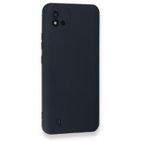Newface Realme C11 2021 Kılıf Nano içi Kadife Silikon - Lacivert