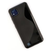 Newface Realme C11 2021 Kılıf S Silikon - Siyah