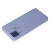 Newface Realme C15 Kılıf Nano içi Kadife Silikon - Lila