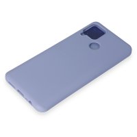 Newface Realme C15 Kılıf Nano içi Kadife Silikon - Lila