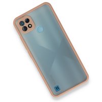 Newface Realme C21 Kılıf Montreal Silikon Kapak - Pembe