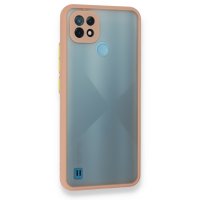 Newface Realme C21 Kılıf Montreal Silikon Kapak - Pembe
