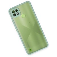 Newface Realme C21 Kılıf Montreal Silikon Kapak - Turkuaz