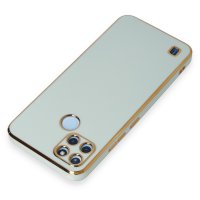 Newface Realme C21Y Kılıf Volet Silikon - Açık Yeşil