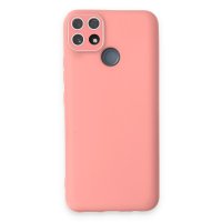 Newface Realme C25s Kılıf Lansman Glass Kapak - Pembe