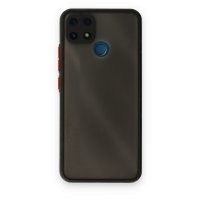 Newface Realme C25s Kılıf Montreal Silikon Kapak - Siyah