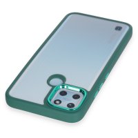 Newface Realme C25Y Kılıf Dora Kapak - Haki Yeşil