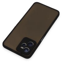 Newface Realme C35 Kılıf Montreal Silikon Kapak - Siyah