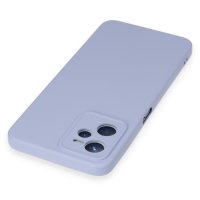 Newface Realme C35 Kılıf Nano içi Kadife Silikon - Lila