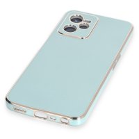 Newface Realme C35 Kılıf Volet Silikon - Açık Yeşil