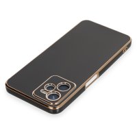 Newface Realme C35 Kılıf Volet Silikon - Siyah