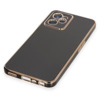Newface Realme C35 Kılıf Volet Silikon - Siyah