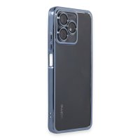 Newface Realme C53 Kılıf Razer Lensli Silikon - Açık Mavi
