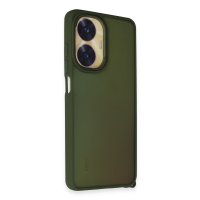 Newface Realme C55 Kılıf Elegant Kapak - Yeşil