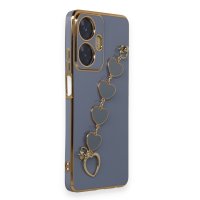 Newface Realme C55 Kılıf Esila Silikon - Gri