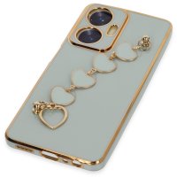 Newface Realme C55 Kılıf Esila Silikon - Su Yeşili