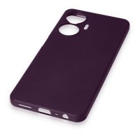 Newface Realme C55 Kılıf First Silikon - Mor