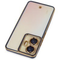 Newface Realme C55 Kılıf Liva Lens Silikon - Mavi