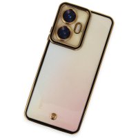 Newface Realme C55 Kılıf Liva Lens Silikon - Siyah