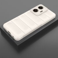 Newface Realme C55 Kılıf Optimum Silikon - Krem
