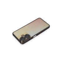 Newface Realme C55 Kılıf Razer Lensli Silikon - Siyah