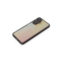 Newface Realme C55 Kılıf Razer Lensli Silikon - Siyah