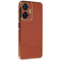 Newface Realme C55 Kılıf Volet Silikon - Kırmızı