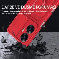 Newface Realme C55 Kılıf Zuma Kartvizitli Yüzüklü Silikon - Pembe