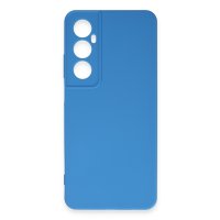 Newface Realme C65 Kılıf First Silikon - Mavi