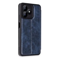 Newface Realme Note 50 4G Kılıf Flip Cover - Lacivert