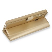 Newface Reeder P13 Blue Max Kılıf Trend S Plus Kapaklı Kılıf - Gold