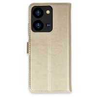Newface Reeder S19 Max Pro S Zoom Kılıf Trend S Plus Kapaklı Kılıf - Gold