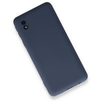 Newface Samsung Galaxy A01 Core Kılıf Nano içi Kadife Silikon - Gri