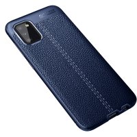 Newface Samsung Galaxy A02S Kılıf Auto Focus Kapak - Lacivert