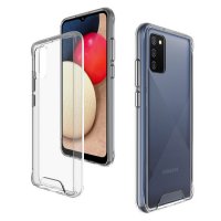 Newface Samsung Galaxy A03S Kılıf Lüx Şeffaf Silikon