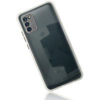 Newface Samsung Galaxy A02S Kılıf Miami Şeffaf Silikon  - Şeffaf