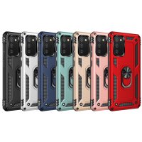 Newface Samsung Galaxy A03S Kılıf Sofya Yüzüklü Silikon Kapak - Rose