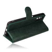 Newface Samsung Galaxy A02S Kılıf Trend S Plus Kapaklı Kılıf - Yeşil