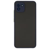 Newface Samsung Galaxy A03 Kılıf Montreal Silikon Kapak - Lacivert