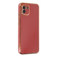 Newface Samsung Galaxy A03 Kılıf Volet Silikon - Kırmızı